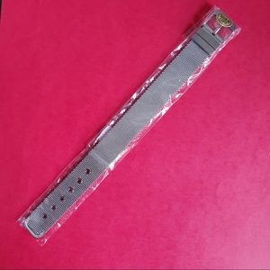 Hypoallergenic Stainless Steel Nato 18mm Mesh Watch Band Bracelet